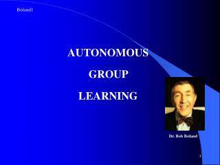 AUTONOMOUS GROUP LEARNING