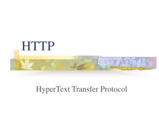 HTTP