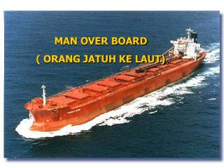 MAN OVER BOARD ( ORANG JATUH KE LAUT)