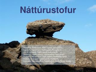 Náttúrustofur
