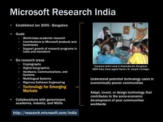 Microsoft Research India
