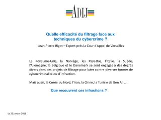 Quelle efficacité du filtrage face aux techniques du cybercrime ?