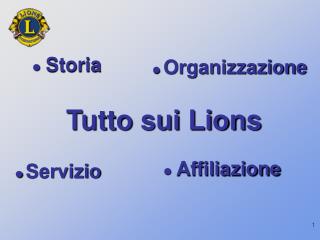 Tutto sui Lions