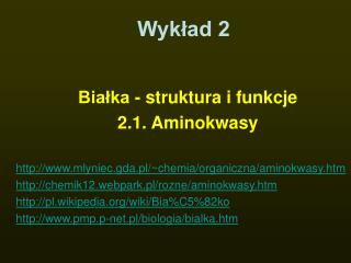 Wykład 2