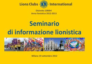 Seminario di informazione lionistica