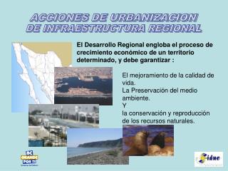 ACCIONES DE URBANIZACION