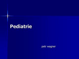 Pediatrie