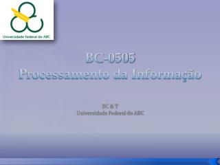 BC-0505 Processamento da Informação