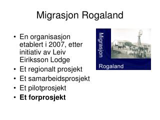 Migrasjon Rogaland