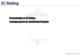 IC Rating