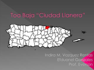 Toa Baja “Ciudad Llanera ”