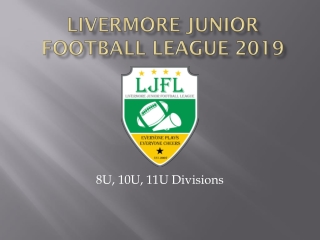 Livermore Junior Football League 2019