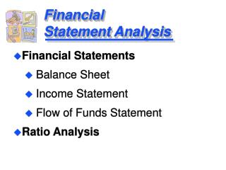 Financial 		 Statement Analysis