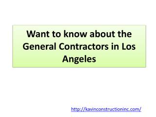 Remodel Contractor Los Angeles