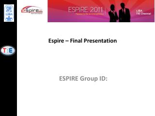 Espire – Final Presentation