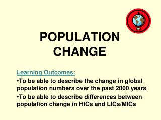 POPULATION CHANGE