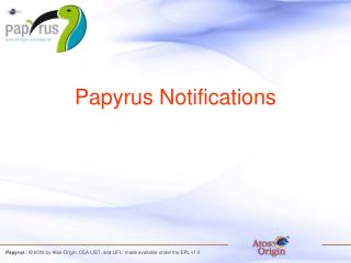 Papyrus Notifications