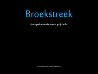 Broekstreek