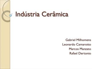 Indústria Cerâmica