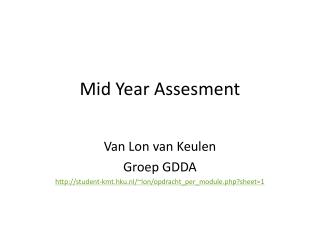 Mid Year Assesment
