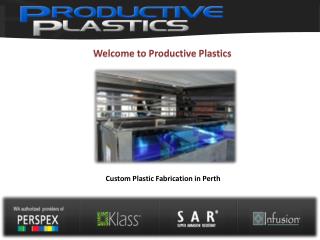 Productive Plastics