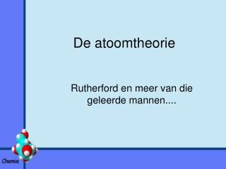 De atoomtheorie