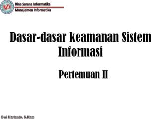 Bina Sarana Informatika