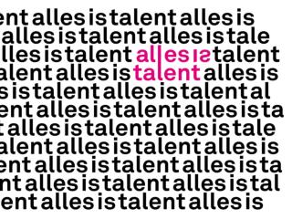 ‘Het talent bestaat niet. Het talent is de behoefte hebben iets te doen.’ …….