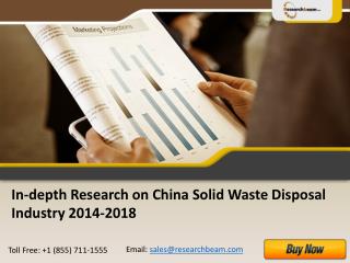 China depth Solid Waste Disposal Industry, Market 2014-2018