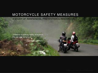 MOTORCYCLE SAFETY MEASURES