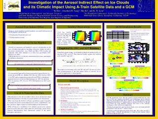 Investigation of the Aerosol Indirect Effect on Ice Clouds