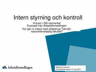 Intern styrning och kontroll