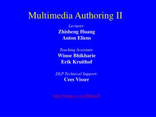 Multimedia Authoring II