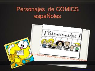 Personajes de COMICS espaÑoles