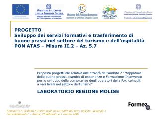 Il turismo nella regione Molise: la domanda