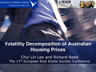 Volatility Decomposition of Australian Housing Prices