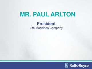 MR. PAUL ARLTON