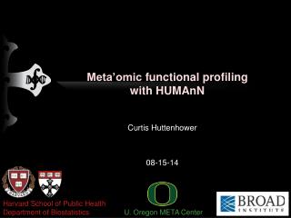 Meta’omic functional profiling with HUMAnN