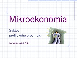 Mikroekonómia