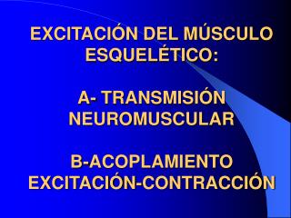 UNIÓN NEUROMUSCULAR