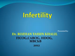 Infertility