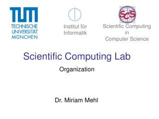 Scientific Computing Lab