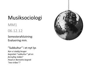 Musiksociologi