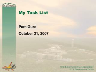 My Task List