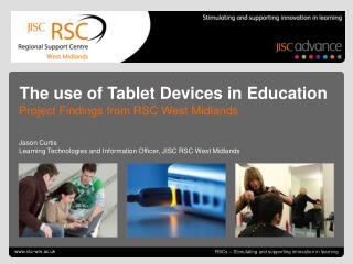 RSCs – Stimulating and supporting innovation in learning