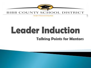 Leader Induction