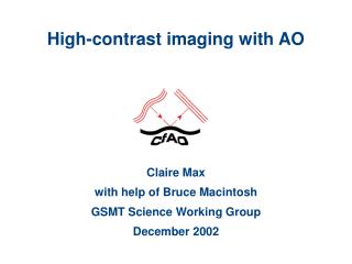 High-contrast imaging with AO