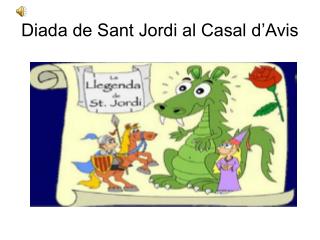 Diada de Sant Jordi al Casal d’Avis