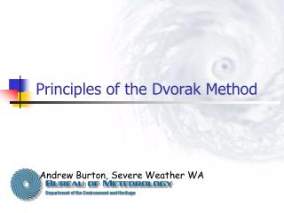 Principles of the Dvorak Method