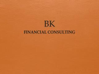 FINANCIAL CONSULTING